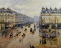 avenue de l Oper regen Wirkung 1898 Camille Pissarro